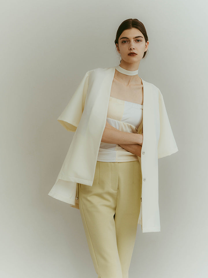モデル身長：176cm / カラー：OffWhite