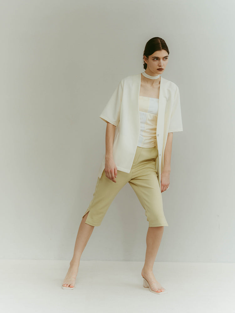 モデル身長：176cm / カラー：YellowGreen