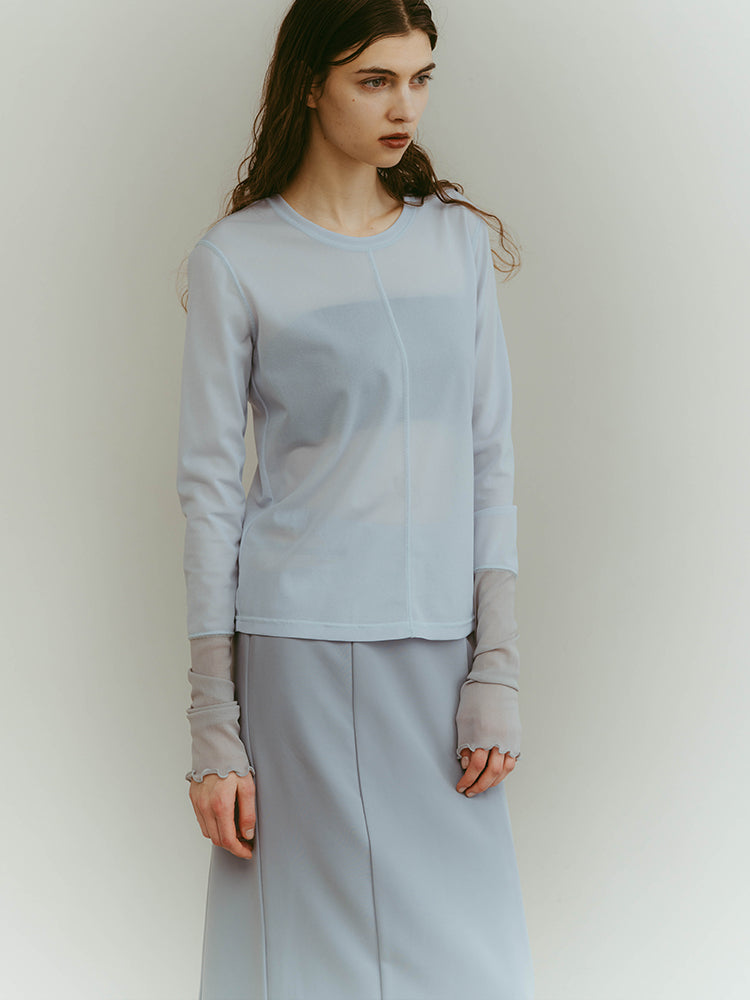 モデル身長：176cm / カラー：LightBlue