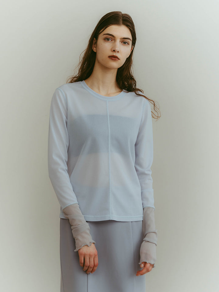 モデル身長：176cm / カラー：LightBlue