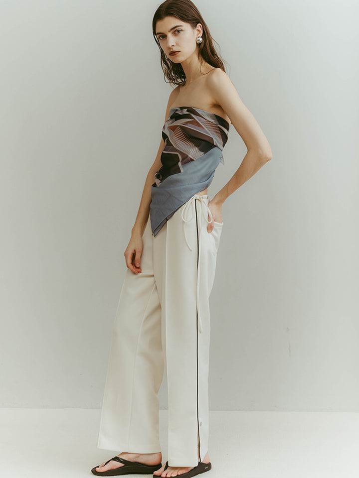 モデル身長：176cm / カラー：Ivory