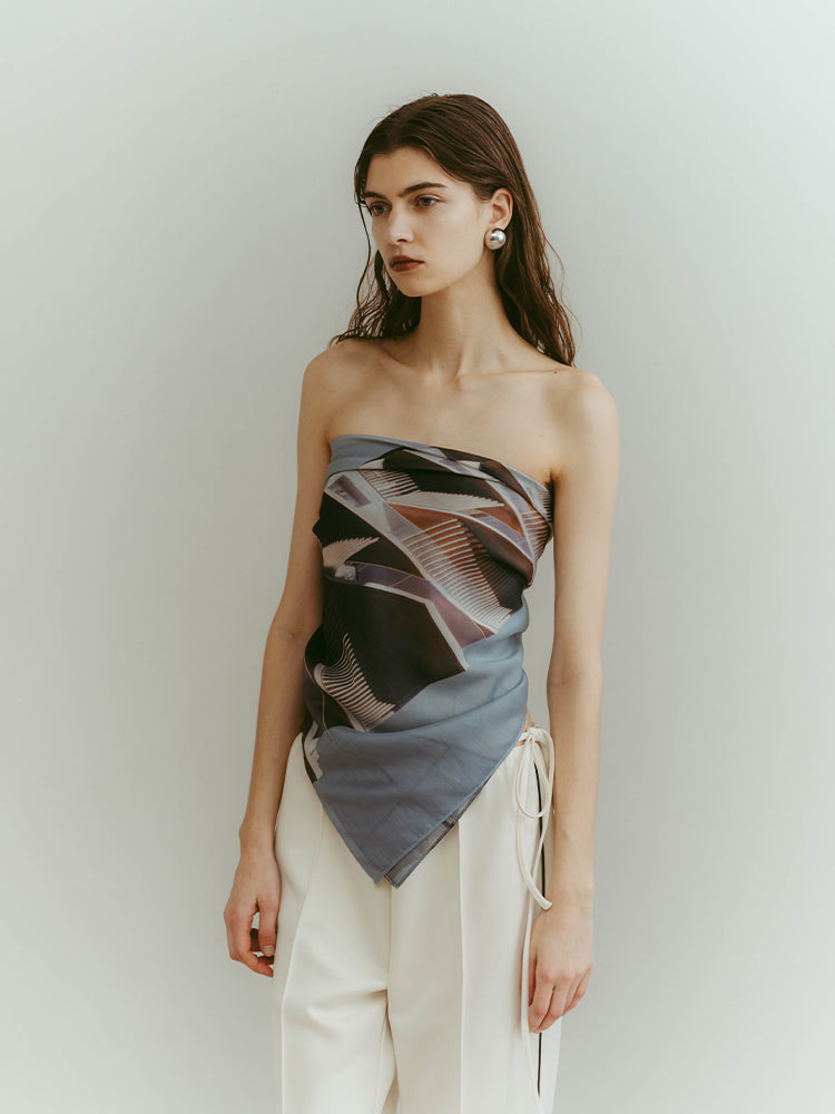 Architectural Scarf｜大判アーキテクチュラルスカーフ – MARTE