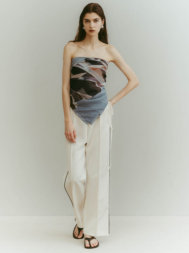 モデル身長：176cm / カラー：Ivory