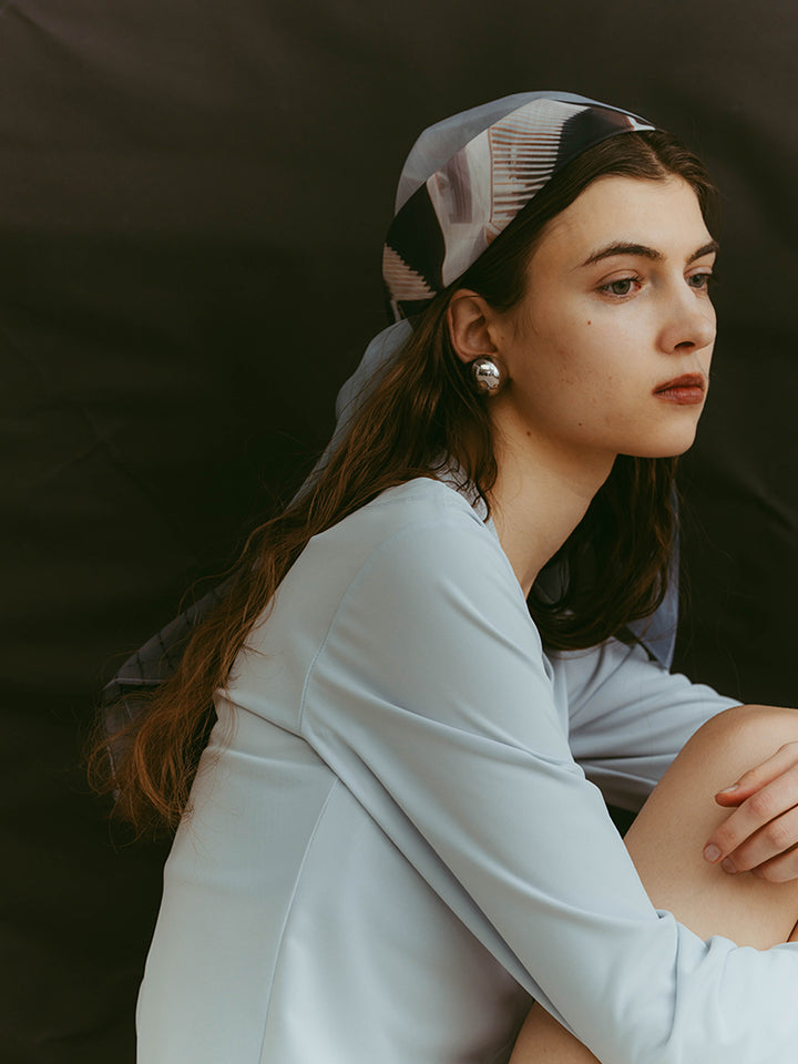 モデル身長：176cm / カラー：LightBlue