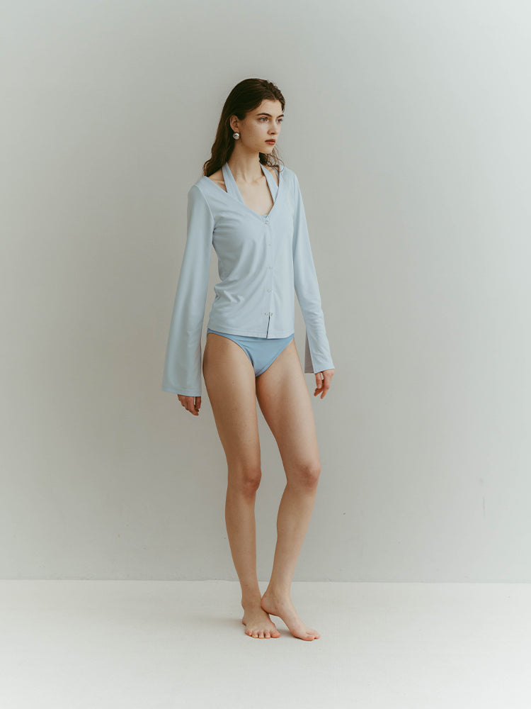 モデル身長：176cm / カラー：LightBlue