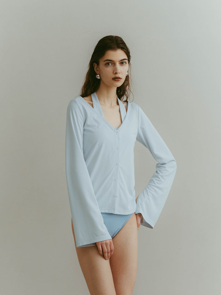 モデル身長：176cm / カラー：LightBlue