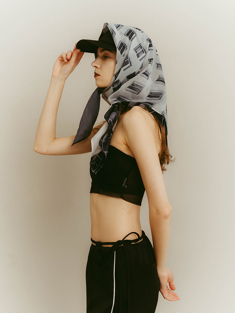 Architectural Scarf｜大判アーキテクチュラルスカーフ – MARTE