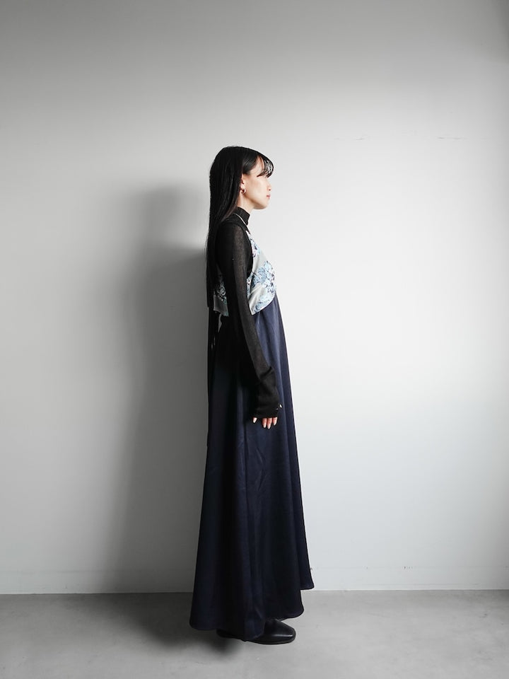 モデル身長：158cm / カラー：Navy
