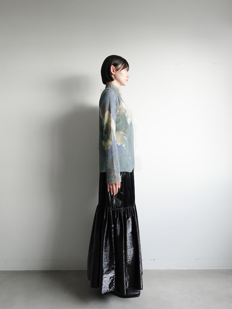 Art Print Rib Zip Knit｜アートニット – MARTE