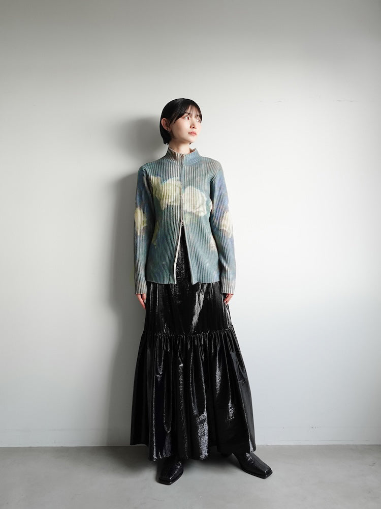 極美品✨レオナール アニマルプリント ペンギン ハイネック 長袖 42 極美品✨レオナール アニマルプリント ペンギン ハイネック 長袖