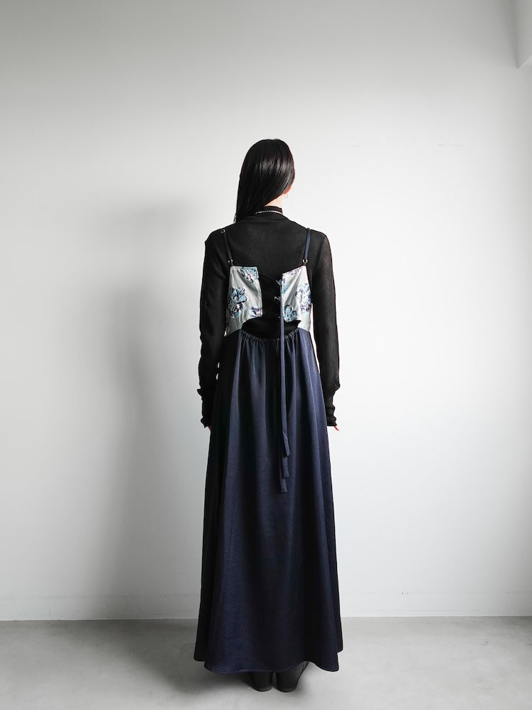 モデル身長：158cm / カラー：Navy