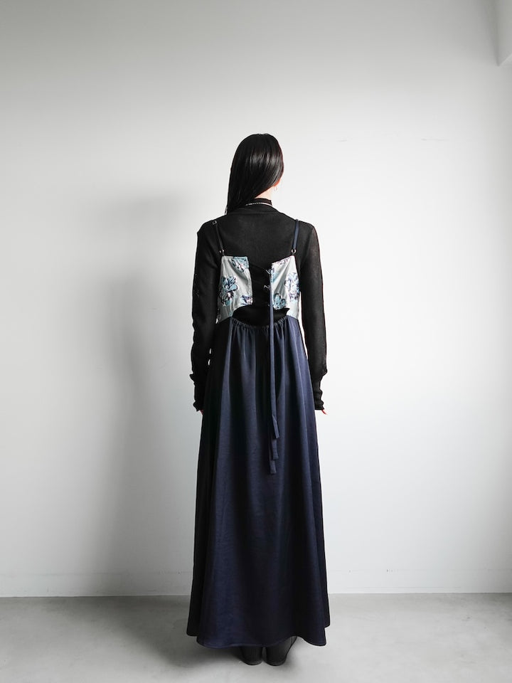 モデル身長：158cm / カラー：Navy