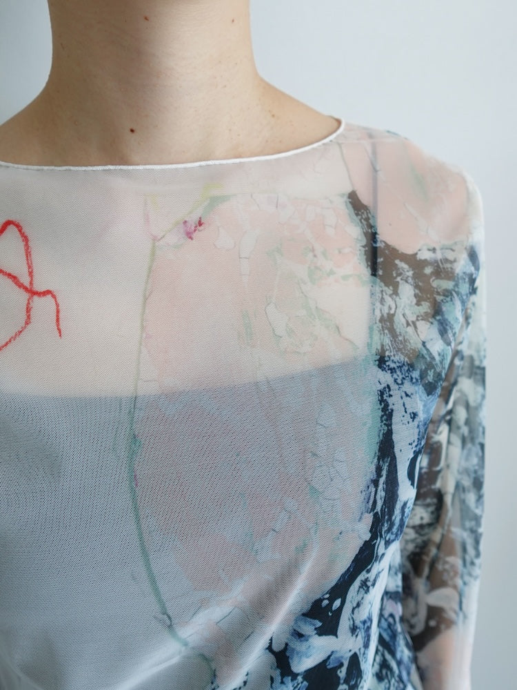 Sheer Top ’maya Shibasaki’/シアートップス Sheer Top 'maya Shibasaki'/シアートップス Sheer Top 'maya