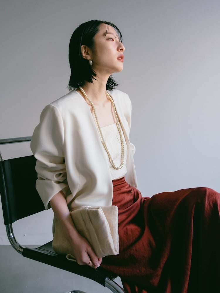 Collarless Jacket｜カラーレスジャケット – MARTE