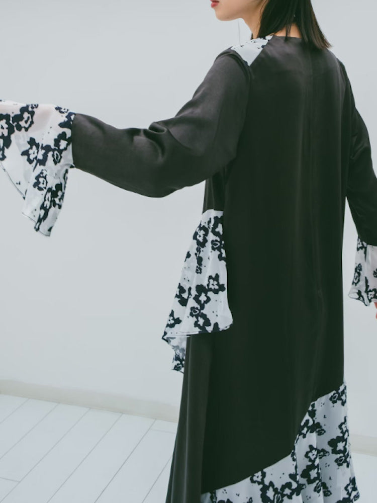 Flower Flare Docking Dress – MARTE