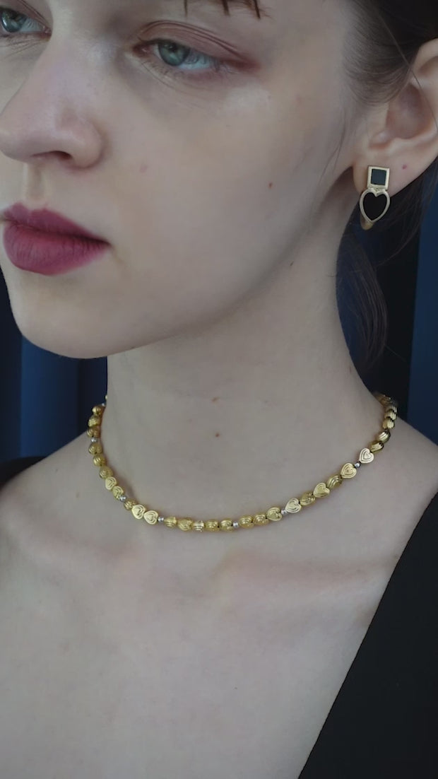 Vintage Parts Heart Necklace|ビンテージパーツネックdsれ – MARTE Vintage Parts Heart Necklace|ビンテージパーツネックdsれ – MARTE