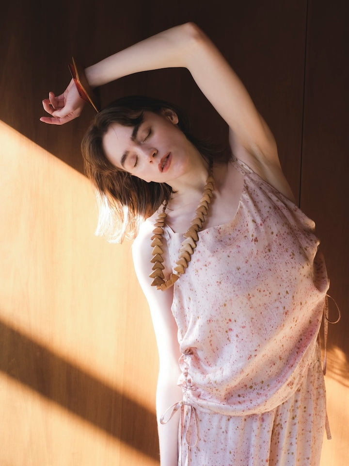 モデル身長：170cm / カラー：Pink