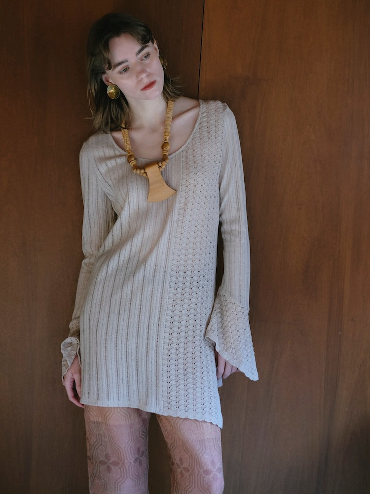 モデル身長：170cm / カラー：Ivory