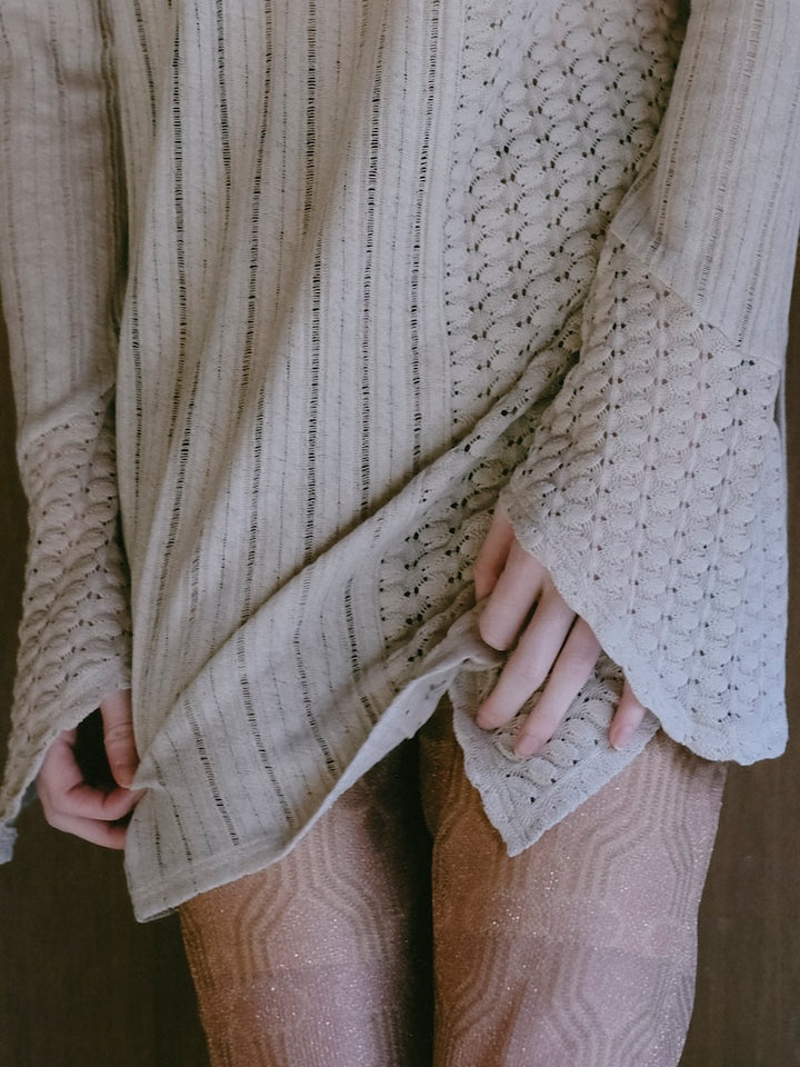 モデル身長：170cm / カラー：Ivory