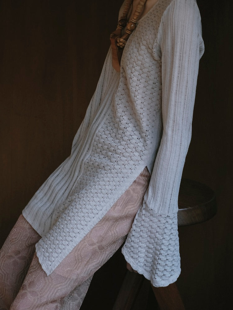 モデル身長：170cm / カラー：Ivory