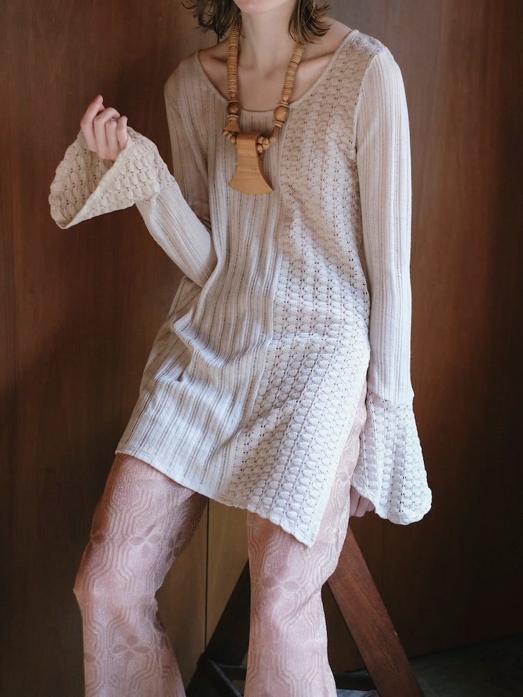 モデル身長：170cm / カラー：Ivory