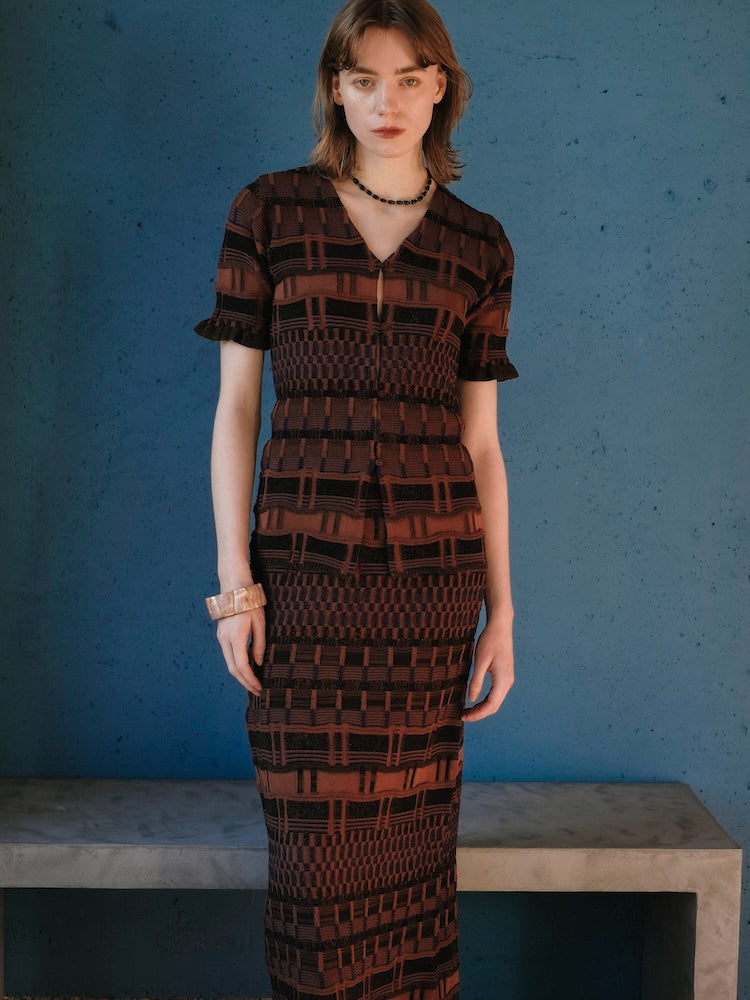 モデル身長：170cm / カラー：Brown