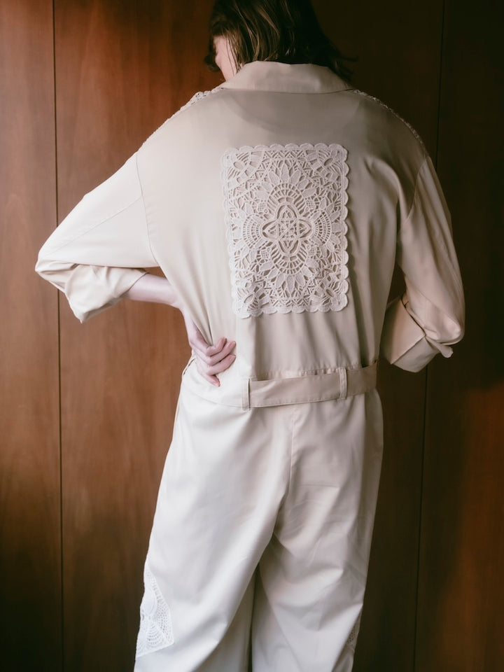 モデル身長：170cm / カラー：Beige