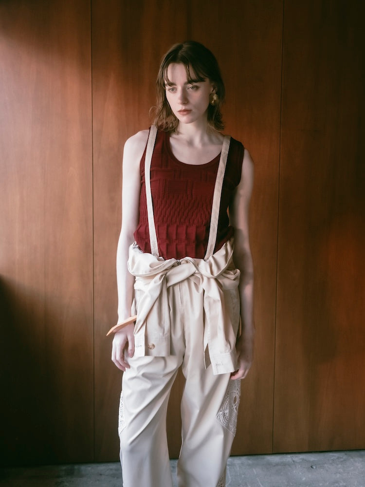 モデル身長：170cm / カラー：Beige