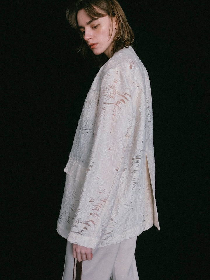 モデル身長：170cm / カラー：Ivory