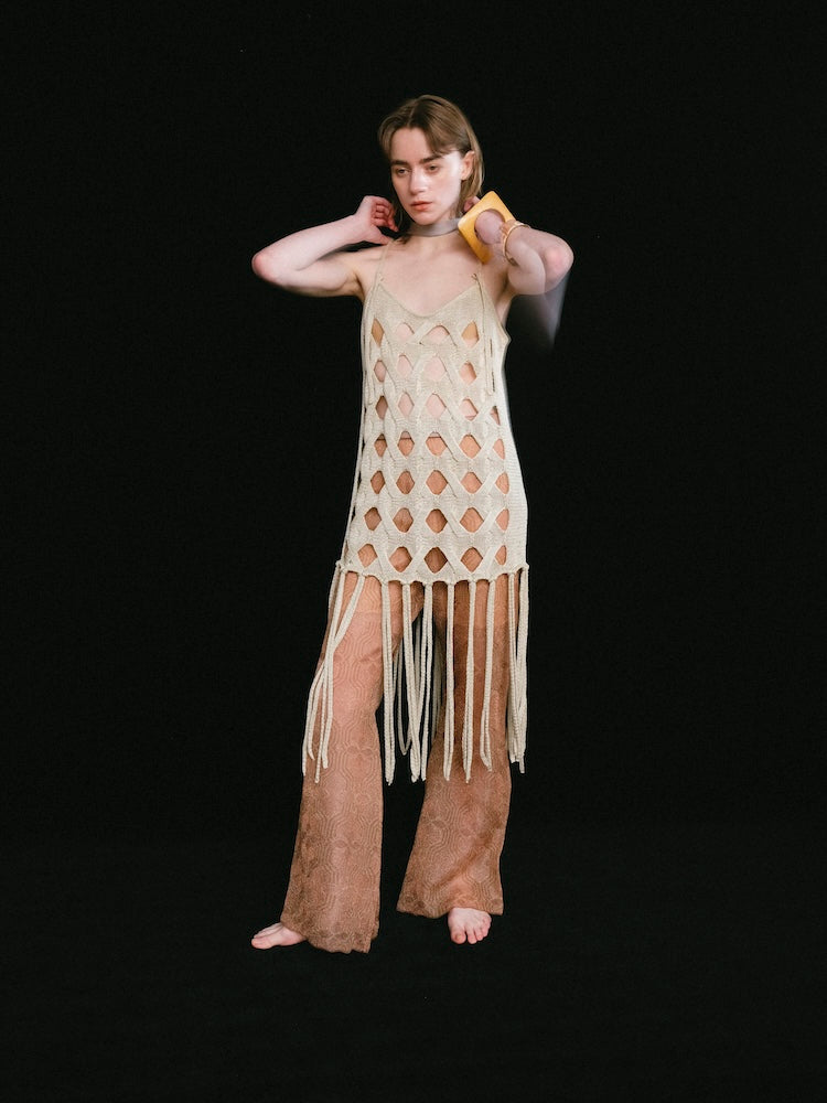 モデル身長：170cm / カラー：Ivory