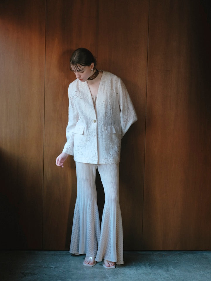 モデル身長：170cm / カラー：Ivory