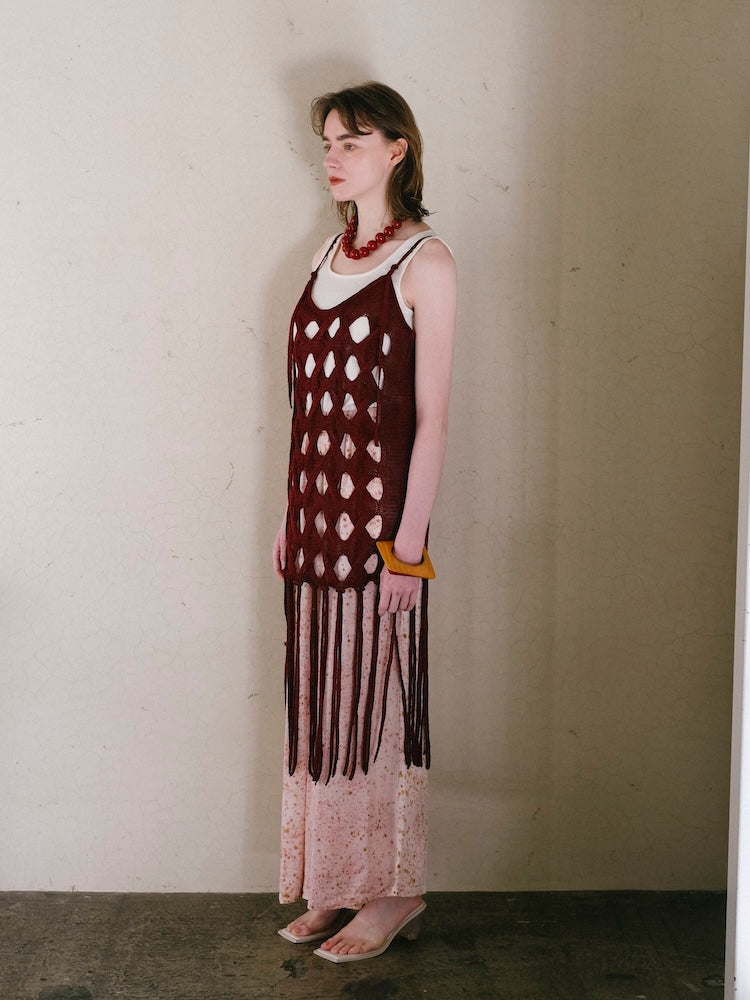 モデル身長：170cm / カラー：Bordeaux