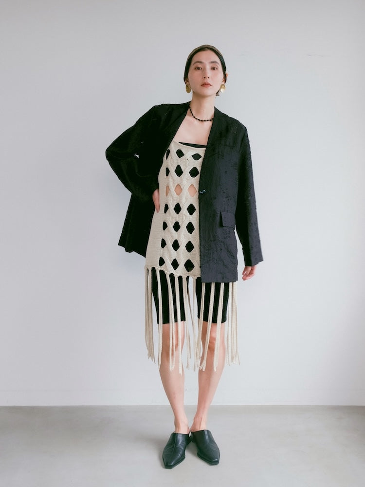 モデル身長：163cm / カラー：Ivory