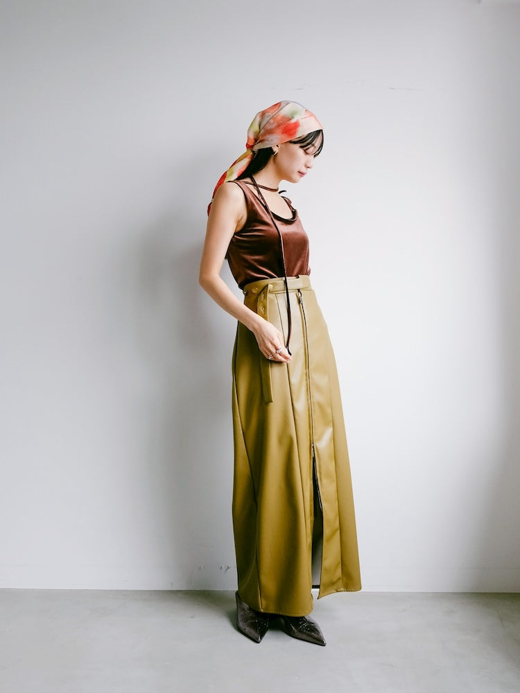 Vintage Scarf / Water Flower