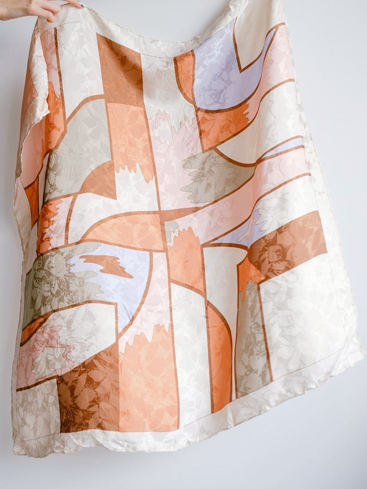 Vintage Scarf / Regular Art