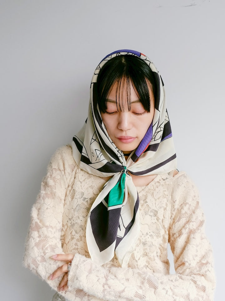 Vintage Scarf / Modernism