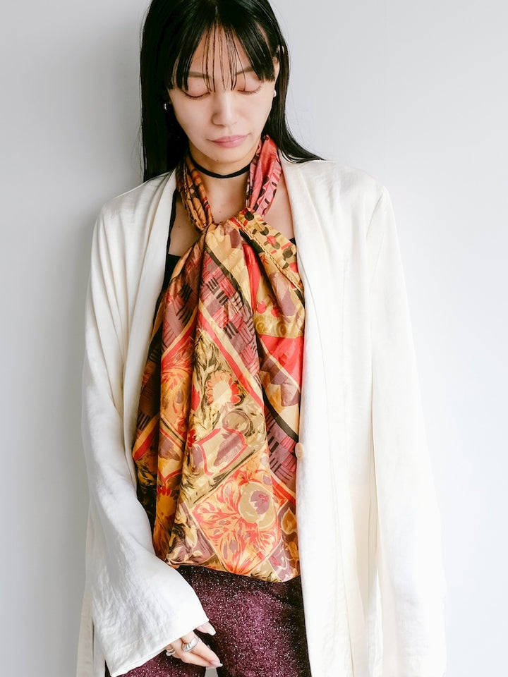 Vintage Scarf / Asian