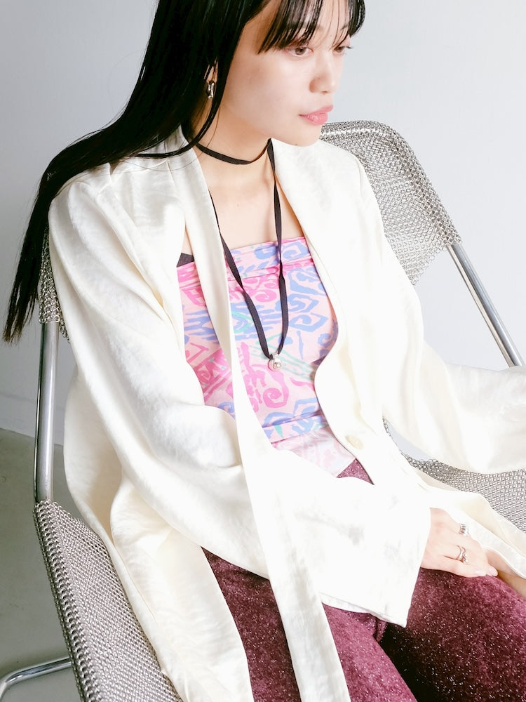 Vintage Scarf / Complex Art
