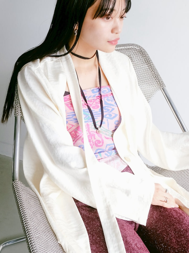 Vintage Scarf / Complex Art