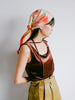 Vintage Scarf / Water Flower