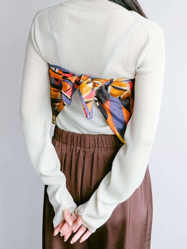 Vintage Scarf / Geometric