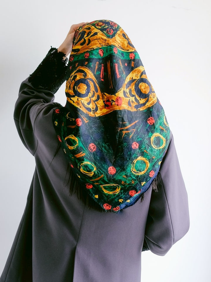 Vintage Scarf /  Religious