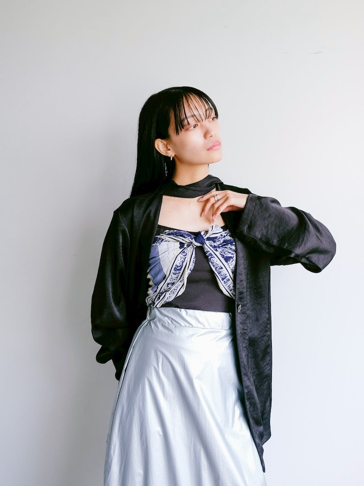 Vintage Scarf / Japonism Art