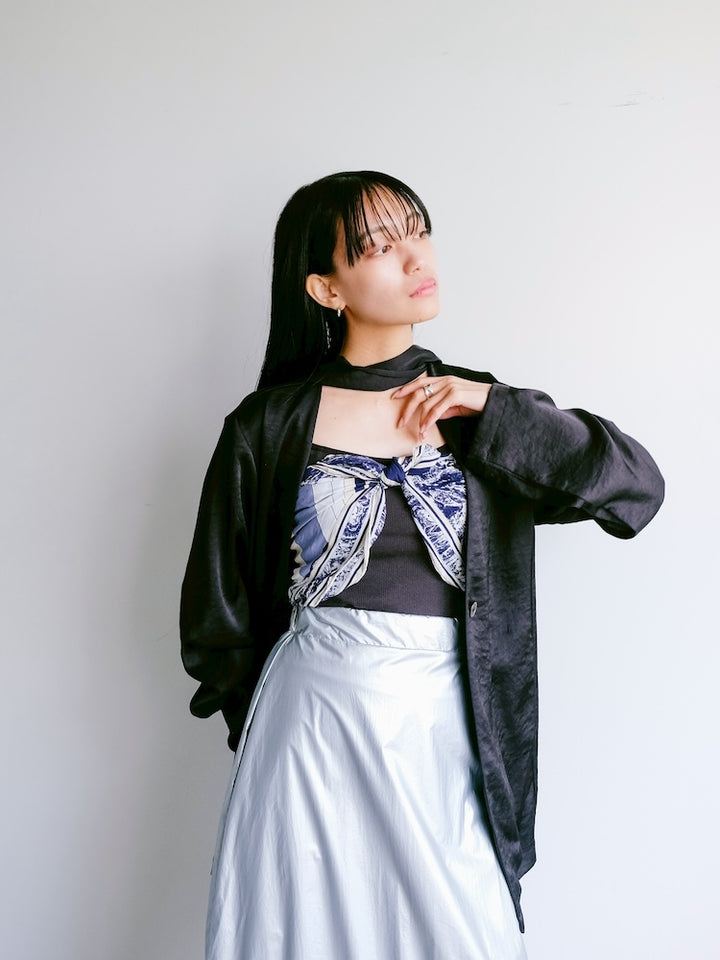 Vintage Scarf / Japonism Art