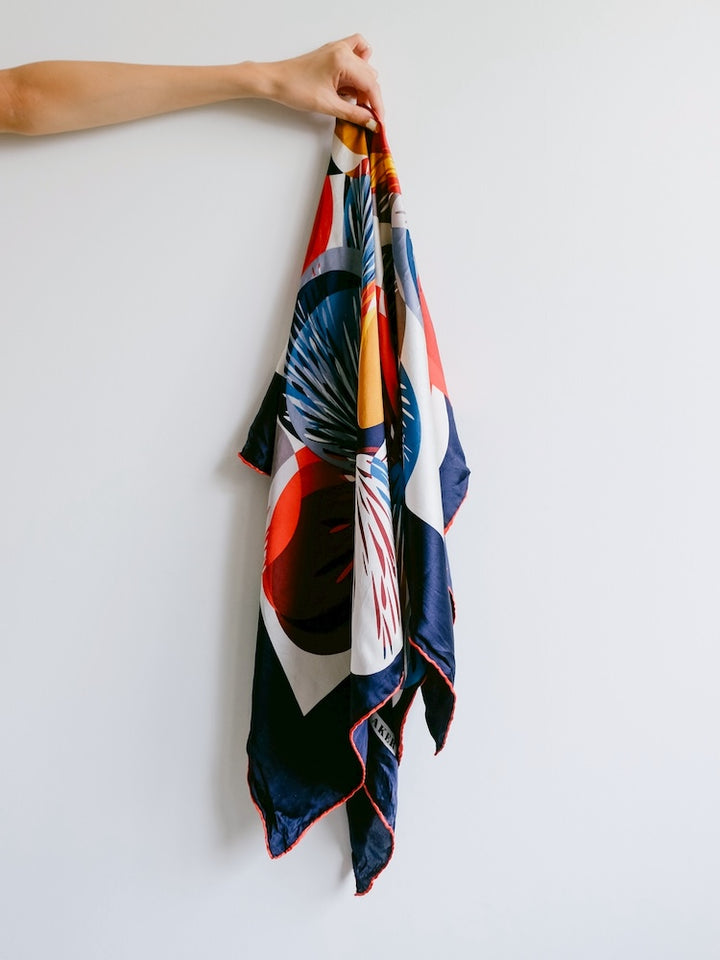 Vintage Scarf / Japonism