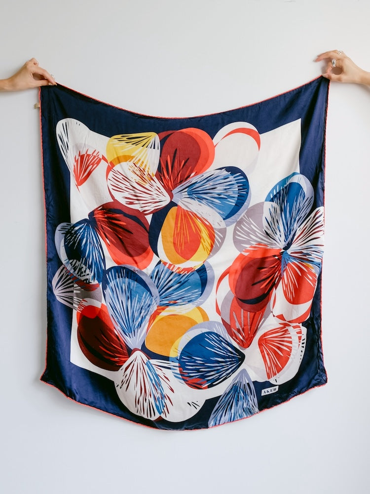 Vintage Scarf / Japonism