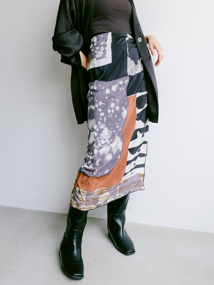 Vintage Scarf / Large Art
