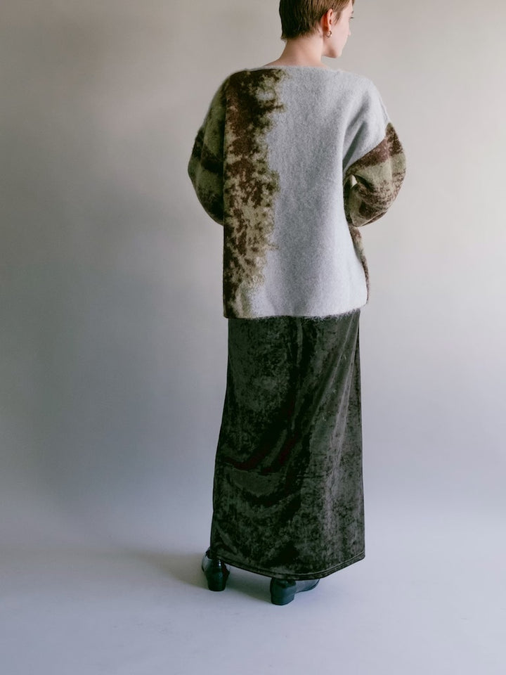 モデル身長：176cm / カラー：Khaki / 着用サイズ：Mサイズ