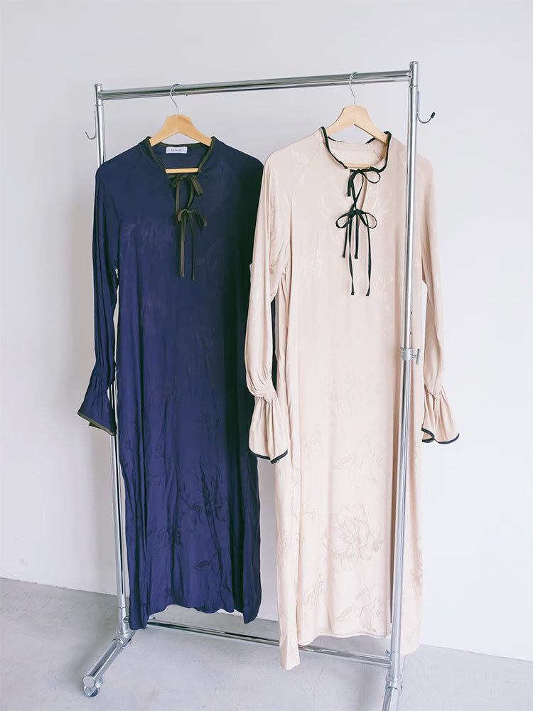 Piping Flower Dress – MARTE