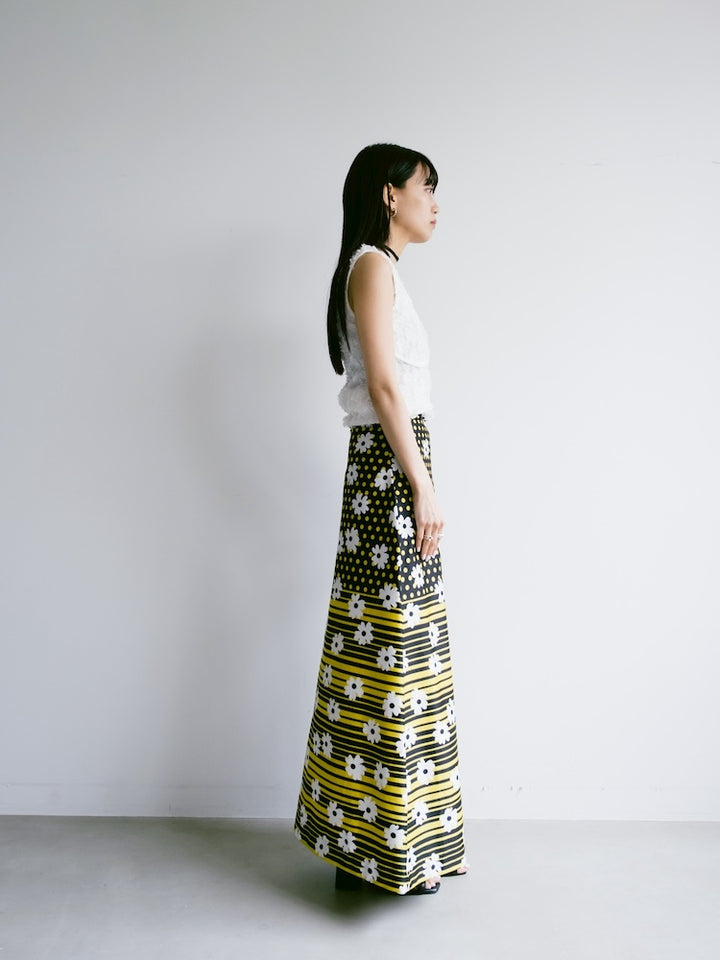 70s Margaret Long Skirt